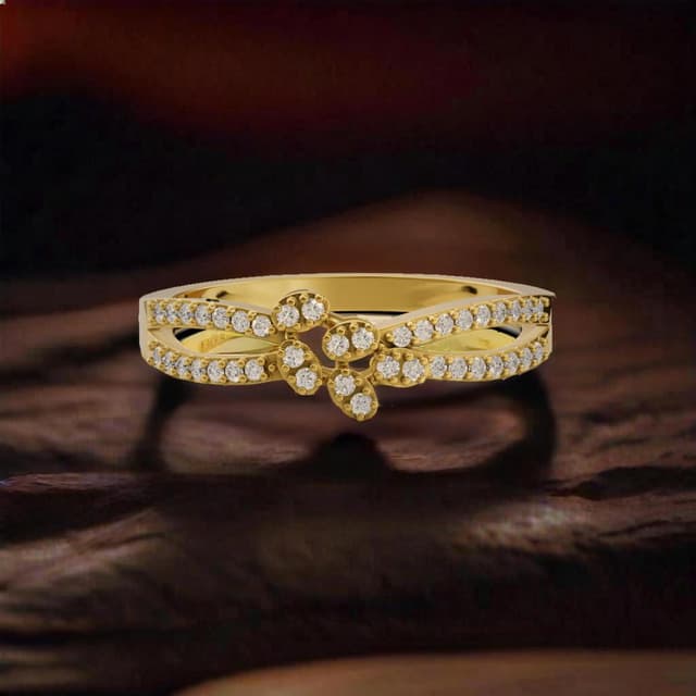 18kt Twin-band Ring