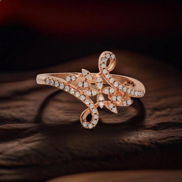 18kt Flora Ring