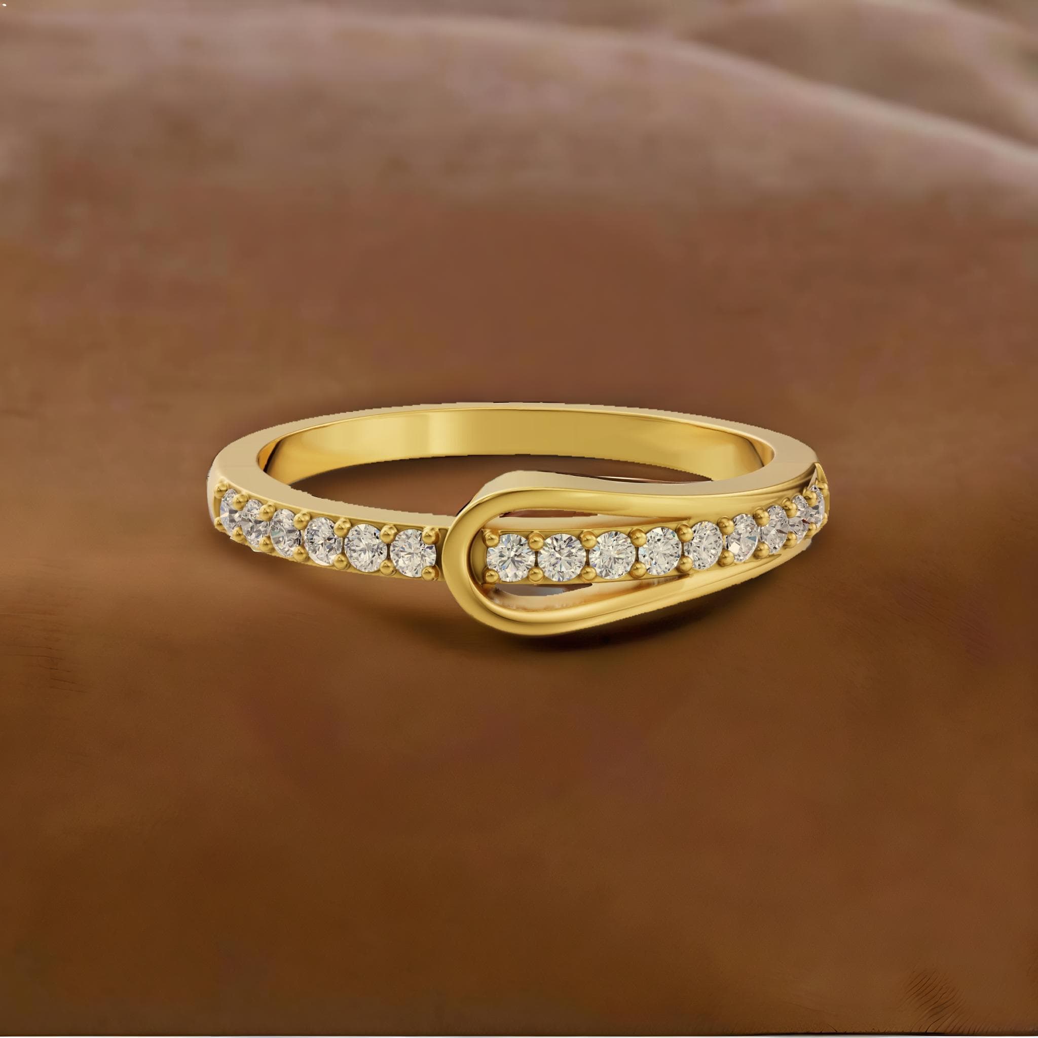 18kt Infy Loop Ring