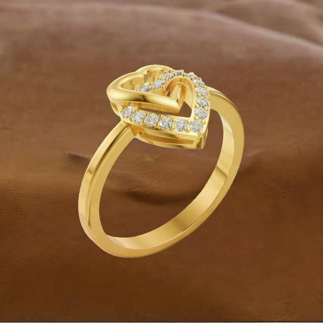 18kt Heartful Ring