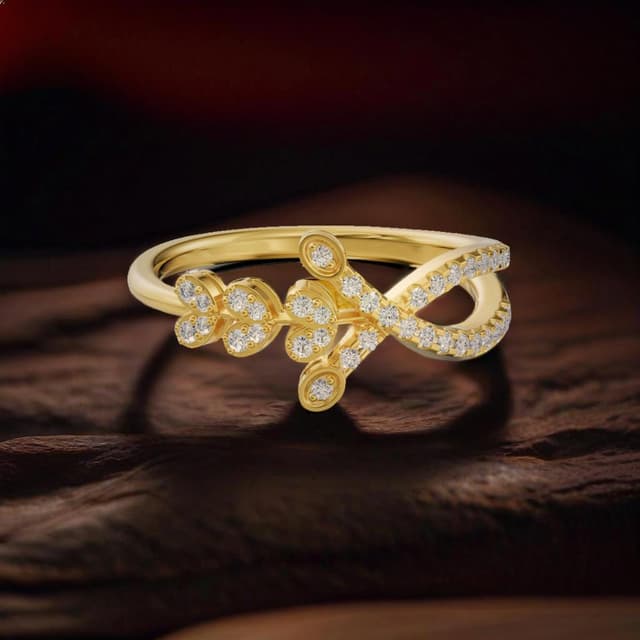 18kt Sapling Ring