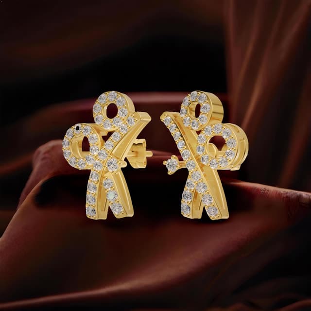 18kt Geometrical Earrings
