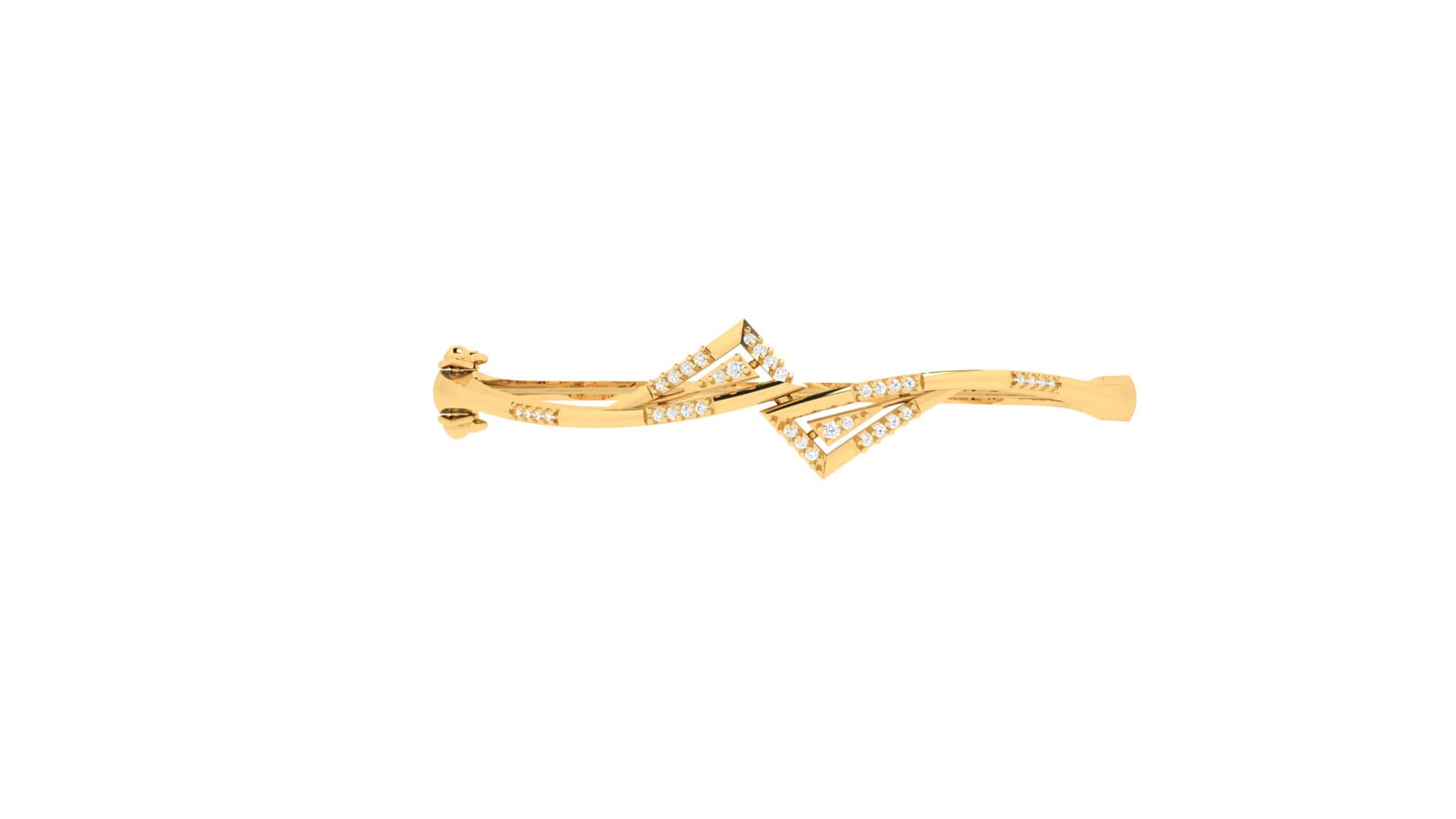 18kt Pyramidal Bracelet