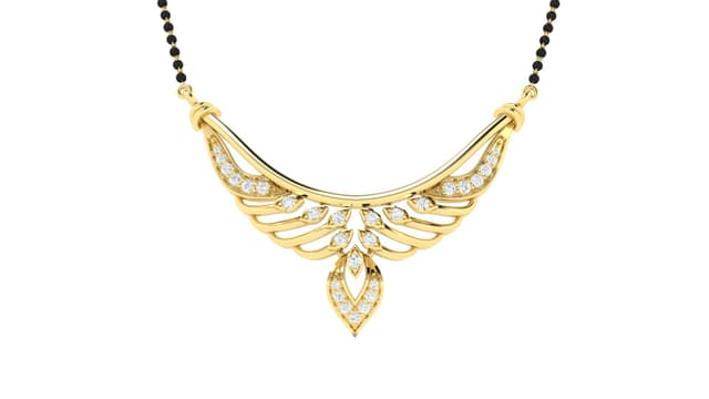 18kt Wing Span Mangalsutra
