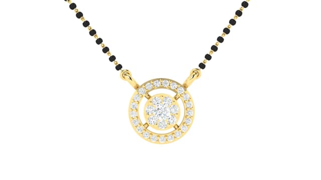 18kt Concentric Mangalsutra