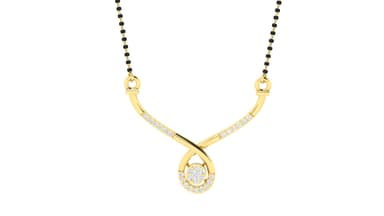 18kt Dew Drop Mangalsutra